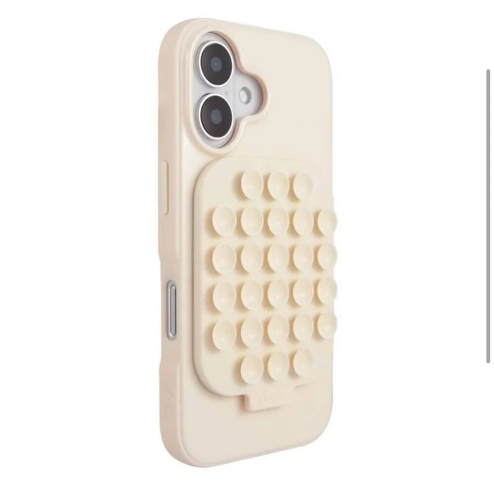 Sonix Suction Phone Case for iPhone 16 Pro in Ivory